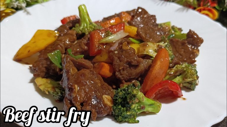 Learn how to make beef stir fry quick and simple recipe | beef stir fry recipe |