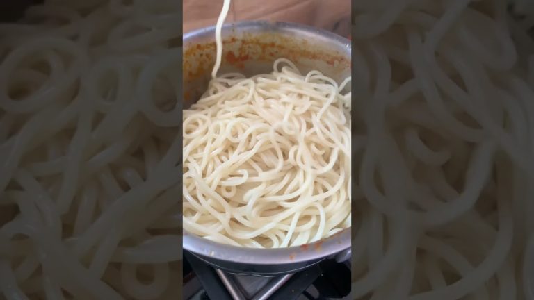 Today’s lunch recipe – Spaghetti & Meatballs @LittleBitDiy #cooking #shorts