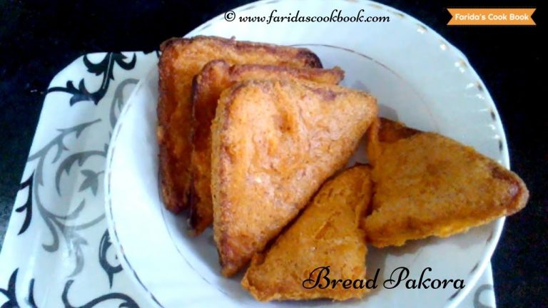 bread pakora | bread pakora recipe | bread snack | bread recipes | bread pakoda