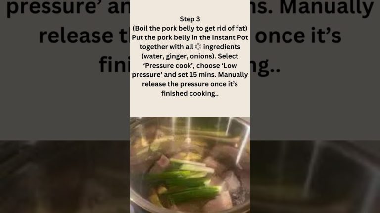 Japanese-style Braised Pork Belly: A Delicious and Mouth-Watering Recipe: #shorts #cooking #ytshorts