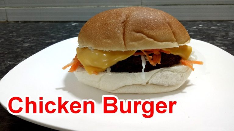 Tasty & Easy Chicken Burger Recipe in Tamil | சிக்கன் பர்கர்