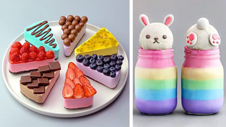 Fancy Mousse Cake Tutorials | So Yummy Cake and Dessert Recipes By Cookies Inspiration