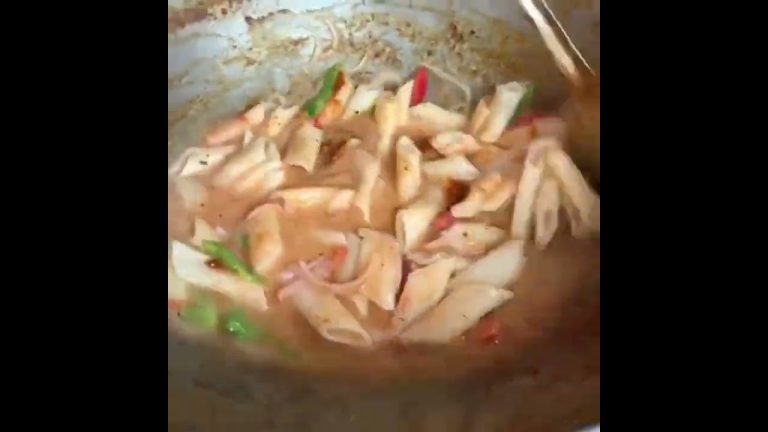 Delicious Pasta Recipe | Make Pasta at home | #streetfood #pasta #shorts