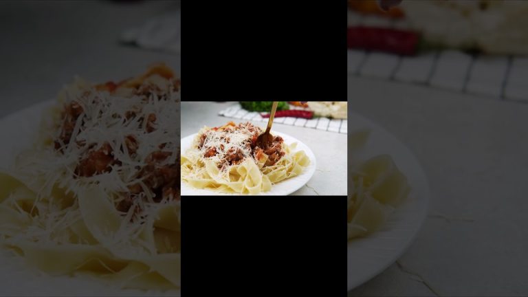 Beef Bolognese. Full Video Recipes @AliceRecipes