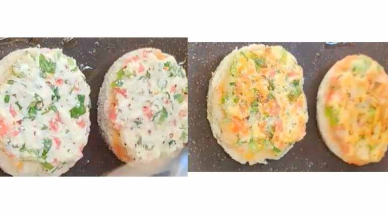 #Short 5mints Breakfast Recipe Suji  Bread Wheel