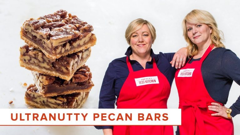 How to Make Ultranutty Pecan Bars