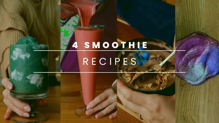 Supercharge Health: 4 Thick Smoothie Recipes & Benefits