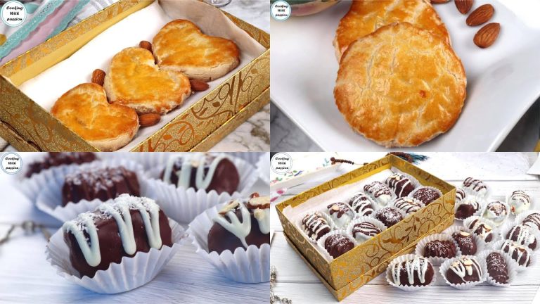 2 Quick & Easy Dessert Recipes & Beautiful Gift Idea For Ramadan & Eid | Nan Khatai | Assorted Dates