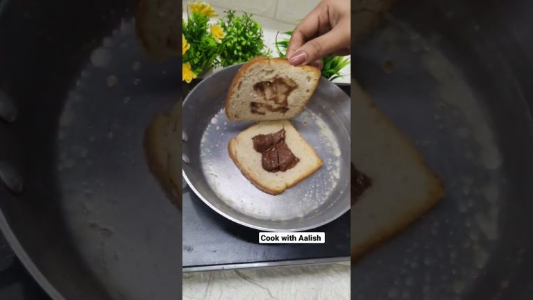 chocolate bread pancake recipe #homemade #streetfood #chocolate #trending #pancake #shorts