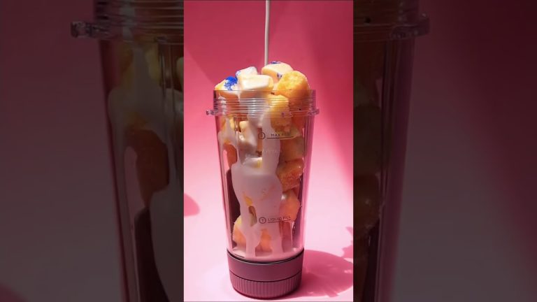 Mango smoothie recipe #thicksmoothiebowl #healthyrecipes