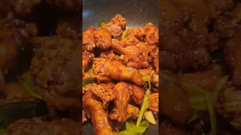 Simple and tasty chicken… #krazykatrecipes #frychicken #stickychicken #sweetchicken #chickenwings