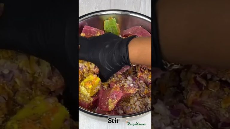 THIS FRIED BEEF WAS SO GOOD # #shorts #easyrecipe