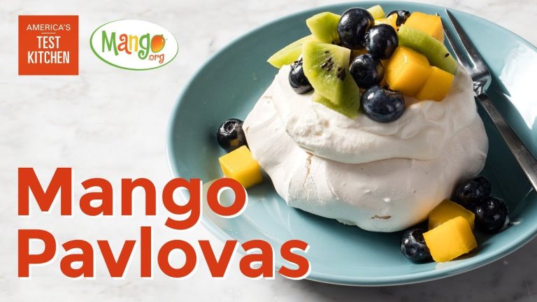 How to Make Mango Pavlovas for Easter