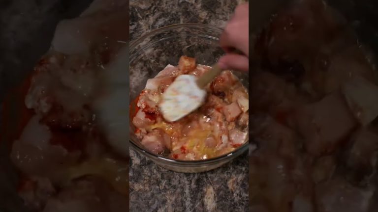 Quick Popcorn Chicken Recipe #shorts