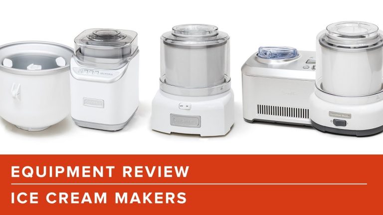 For Good Homemade Ice Cream, You’ll Need a Good Ice Cream Maker