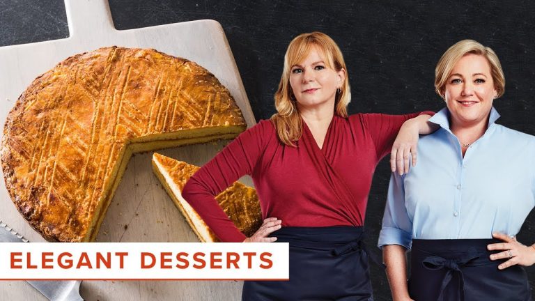 How to Make Elegant Desserts like Millionaire’s Shortbread and Gateau Breton with Apricot Filling