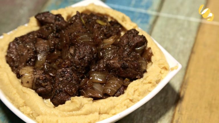 EASY Beef recipe – Mezze طريقة عمل اللحم  بطعم رائع ومقادير بسيطه – مازة