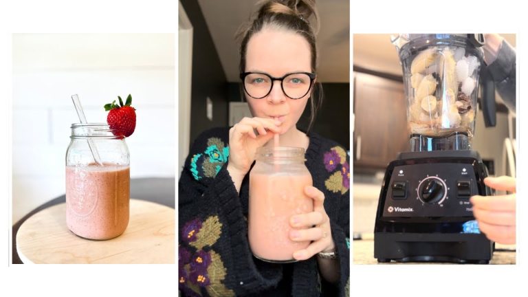 MY 3 FAVORITE LOW FAT SMOOTHIE RECIPES | easy and cheap