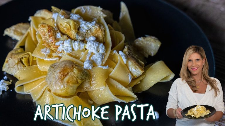 Cook Like a Pro Lemon Zest and Artichoke Pasta Recipe for a Flavorful Dinner