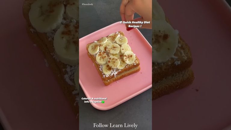 2 Quick Breakfast/Snacks Recipes For Weight Watchers #shorts #sandwich #dietsnacks #weightwatchers