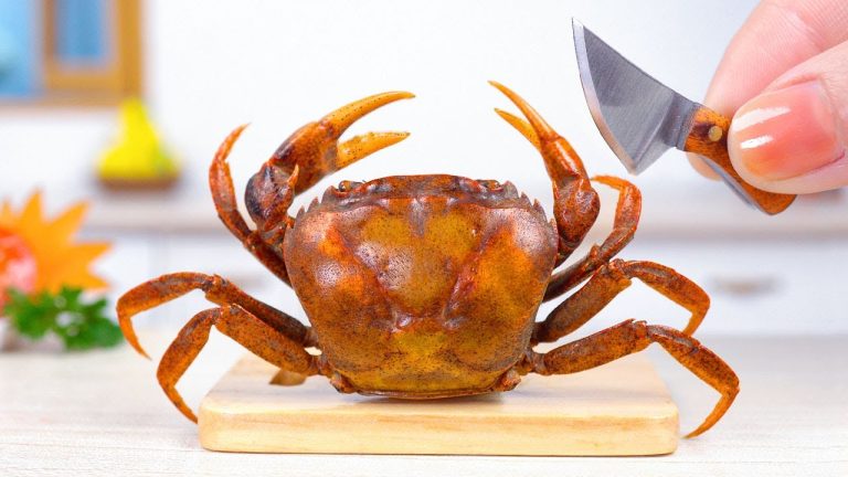 Yummy Miniature Crab Pasta Recipe 🦀 | Best Of Miniature Cooking Video | Tiny Cakes