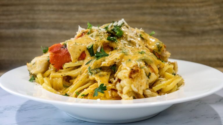 King Crab Seafood Pasta Recipe | Pasta Recipes | Chaz’s Cuisines