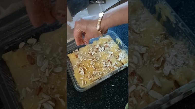 Make this Dessert in 5Minuted for Guests🥺 #recipe #cooking #youtubeshorts #shorts