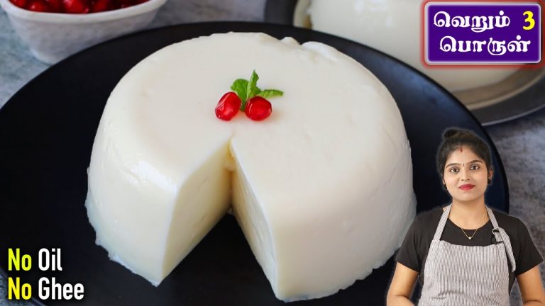 தேங்காய் இருந்தா இதை செய்து பாருங்க அடிக்கடி செய்வீங்க😋 | Coconut Pudding Recipe in Tamil | Pudding