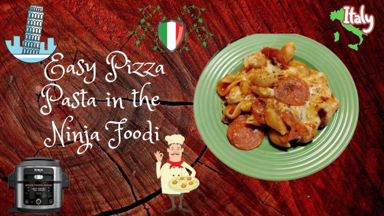 Easy Pizza Pasta in the Ninja Foodi with Smart Lid