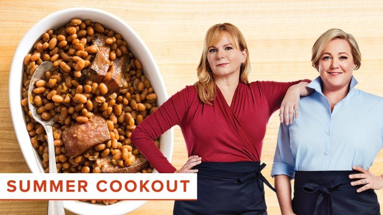 Get Summer Cookout Ready with Spice-Rubbed Chicken Drumsticks and New England Baked Beans