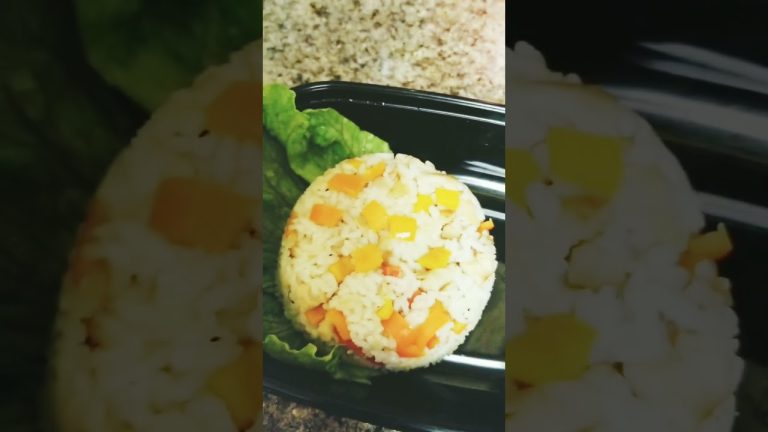 Chicken Fried Rice – Quick Flavorful recipe – for My Lunch to Eat at Work