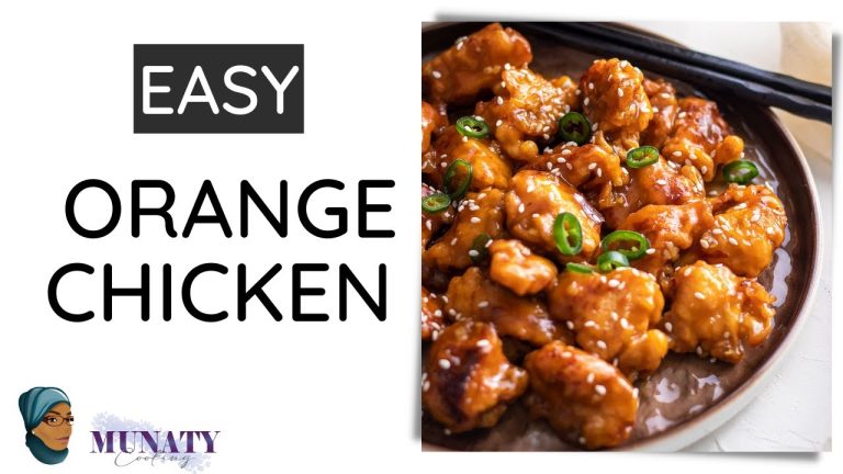 Orange Chicken | How to make easy orange chicken recipe | Munaty Cooking