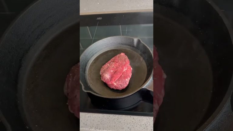How to Cook the Perfect Fillet Steak Medium Rare. #shorts