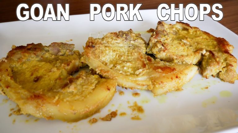 Goan Pork Chops Pan Fried | Marinated Fried Pork Chops | Goan Pork Recipes