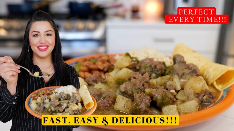 The GROUND BEEF and Potato Stew Dinner Everyone should learn how to make, Easy Ground Beef Recipe