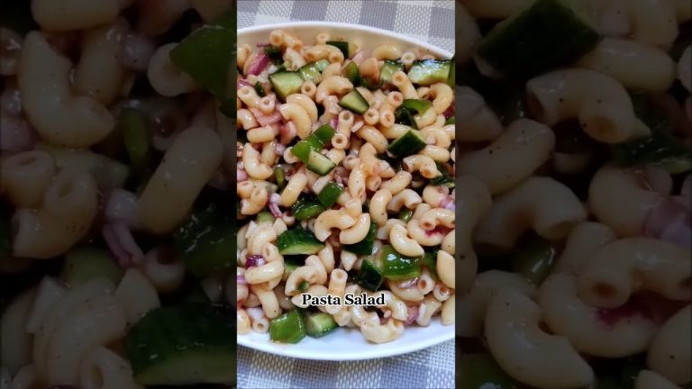 Quick and easy pasta salad recipes | how to prepare macaroni salad recipe | Salad Pasta recipe
