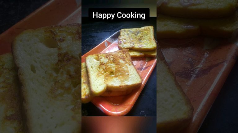 Quick bread toast for breakfast | #shortsvideo #shorts