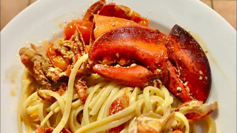 Spicy Lobster Pasta Recipe – Seafood Pasta | Kukay Cooks