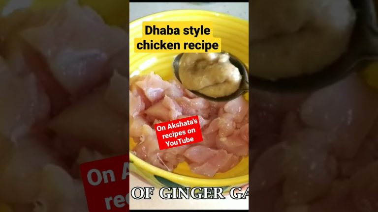 Dhaba Style Chicken Recipe Chicken Recipe |Weekend Quick Cooking| @AkshatasRecipes ​