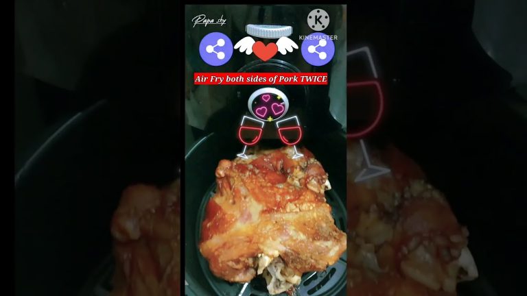 Crispy Pata in an Air Fryer: Proven Steps to Perfection #shorts #porkrecipe