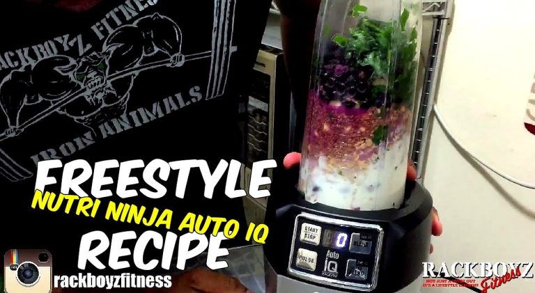NUTRI NINJA AUTO IQ: FREESTYLE SMOOTHIE RECIPE