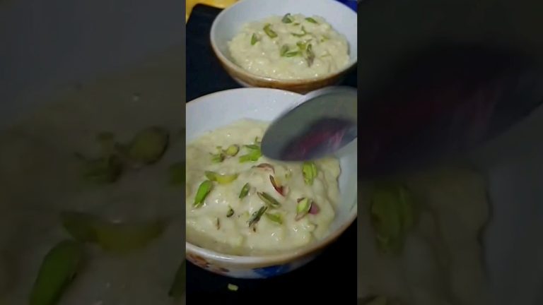 Leftover Rice Dessert Recipe #shorts #viral #youtube #video #dessert #workingwomanskitchen