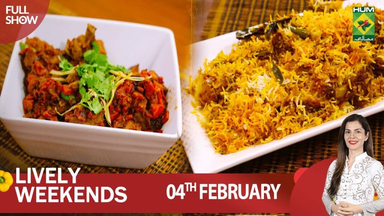 Lively Weekends – 04 Feb 2023 – Recipes: Meerath Beef Biryani & Gajar Gosht – Kiran Khan – Masala Tv