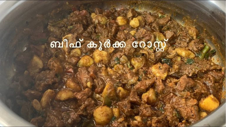 കൂർക്ക ചേർത്ത് ബീഫ് ഉലർത്തിയാൽ എന്താ രുചി😋 || Beef Koorka Roast ||Beef Recipes ||DELICIOUS RECIPES