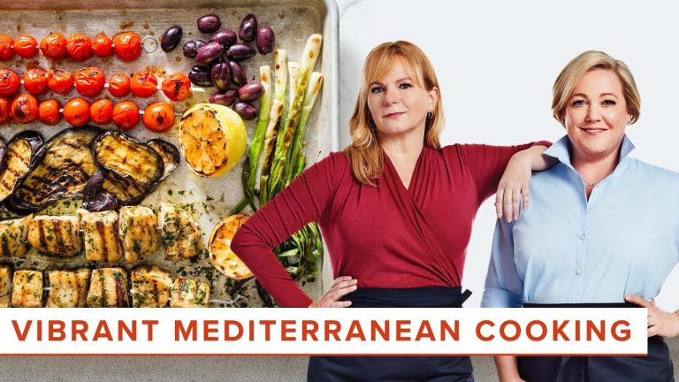 How to Make Mediterranean Favorites like Swordfish Skewers and Egyptian Barley Salad