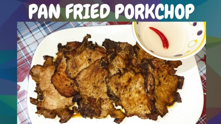 I Never Tried Cooking Porkchop This Way, It's Very Tasty and Soft | Pan Fried Pork Chop