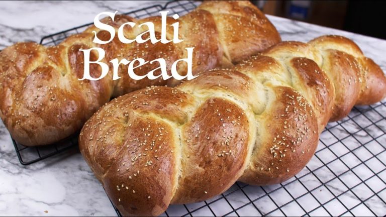 Italian Scali Bread Recipe | Braided Bread