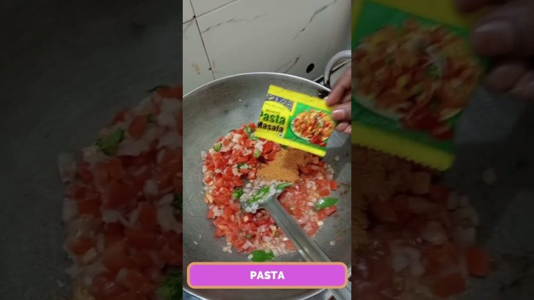 5 Minute Instant Pasta Recipe: Quick & Easy Dinner Ideas #chatpatirecipe #shorts #easypasta