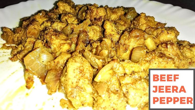 Beef Pepper Fry | Beef Jeera Meeri | Indian Beef Recipes