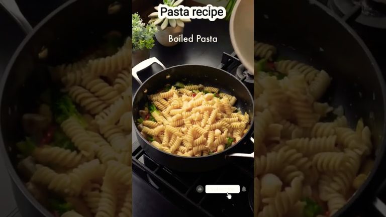 “Healthy and Tasty Vegetable Pasta Recipe”